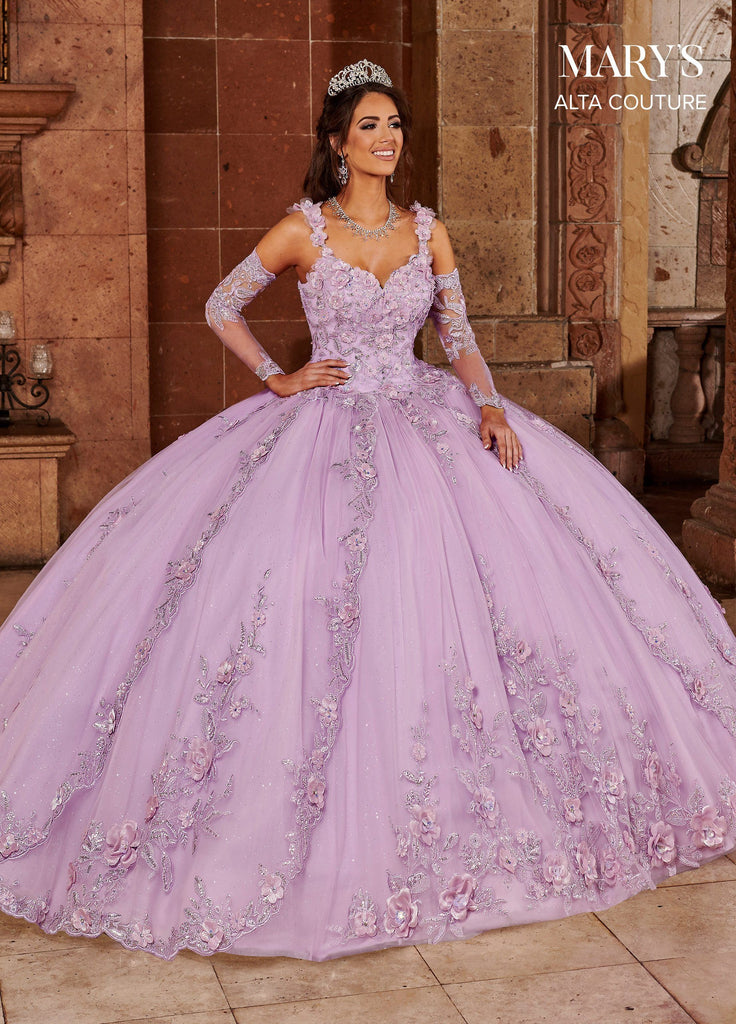 3D Floral Quinceanera Dress by Alta ...